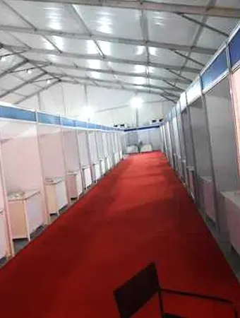 Octonorm Stall Setup